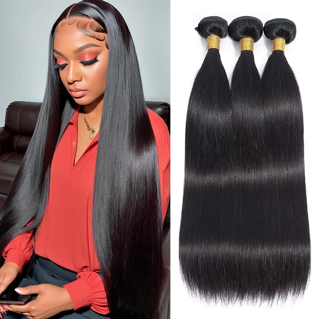 Brazilian straight 2024 hair 8a